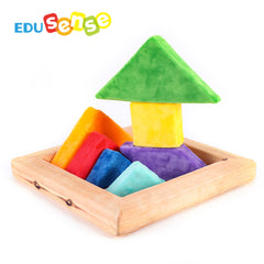 Edusense Tangram Puzzle Inspired Cushion