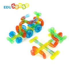 Edusense Translucent Plastic Tube Manipulatives Set