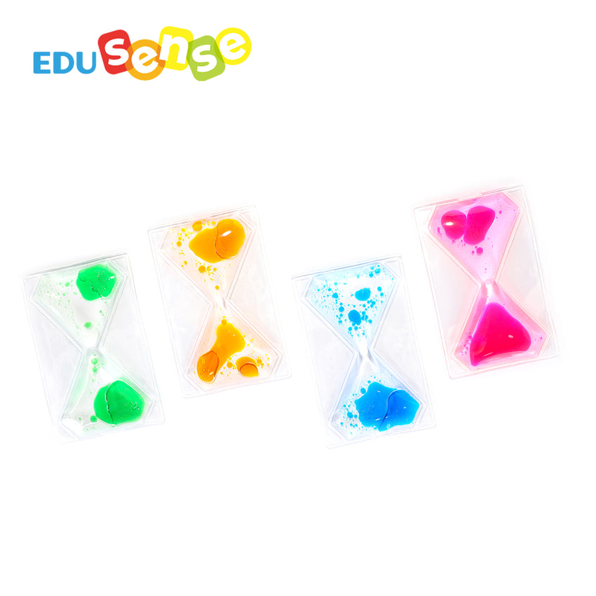 Edusense Sensory Liquid Timer Toy Stress Relief Shape