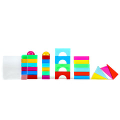 Edusense Acrylic Castle Crystal Blocks