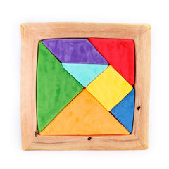 Edusense Tangram Puzzle Inspired Cushion