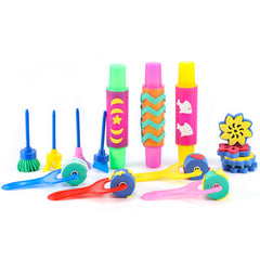 Edusense Textured Art Tools Paint Brushes