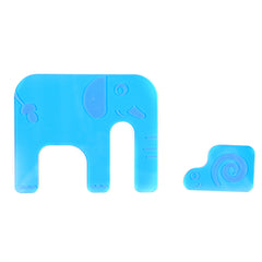 Edusense 12pcs Jigsaw Animals Acrylic Puzzle