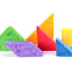 Edusense Tangram Puzzle Inspired Cushion