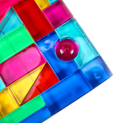 Edusense Acrylic Castle Crystal Blocks