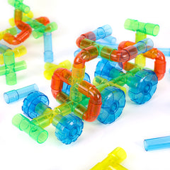 Edusense Translucent Plastic Tube Manipulatives Set