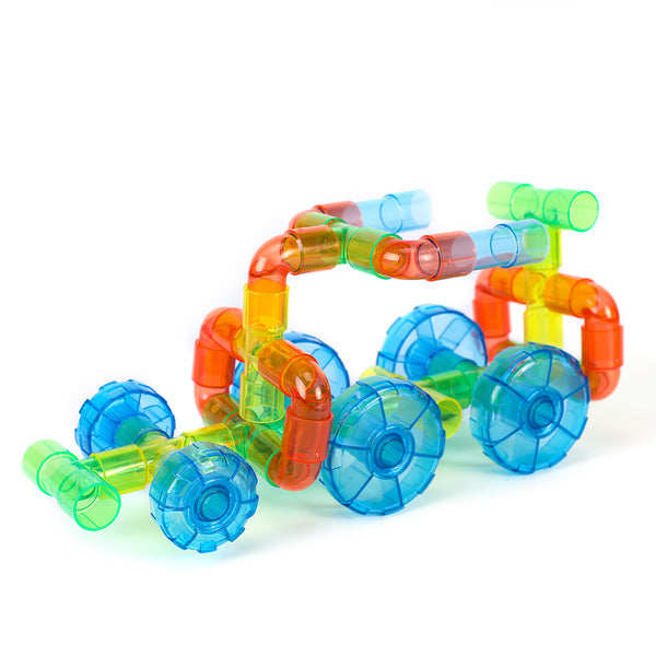 Edusense Translucent Plastic Tube Manipulatives Set