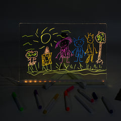Edusense Acrylic Dry Erase Board with LED Light