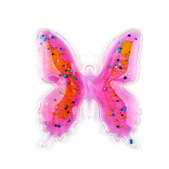 Edusense Sensory Butterfly Shape Cognition Glitter Liquid Filled Toys