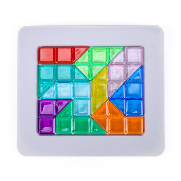 Edusense Love Tangrams Puzzle Block