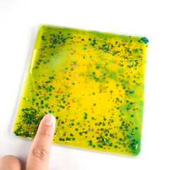 Edusense Glitter Sensory Liquid Filled Shapes (6 PCS)
