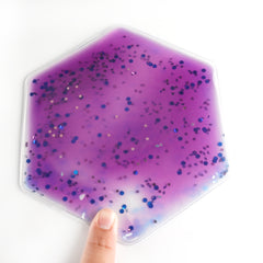 Edusense Glitter Sensory Liquid Filled Shapes (6 PCS)