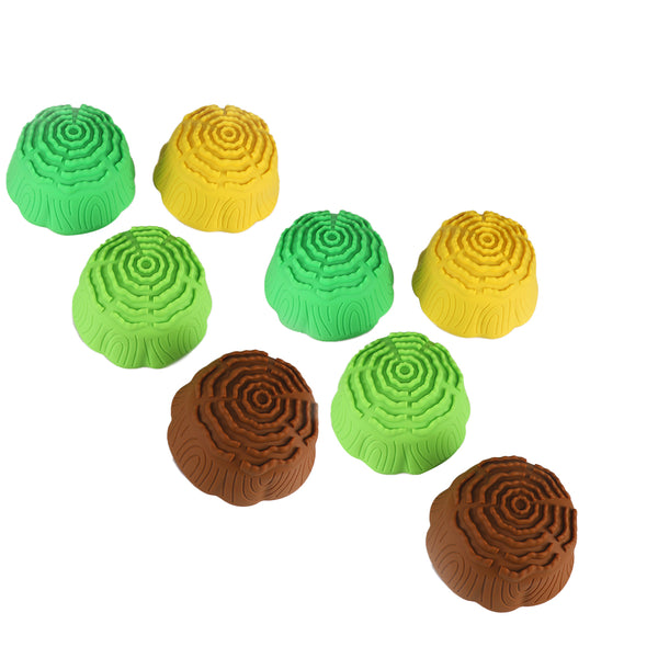 Edusense Stump Balance Training Pods (4 Colors, 8 PCS )