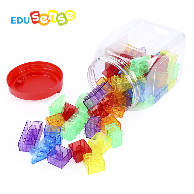Edusense Educational Toy Transparent Building Blocks