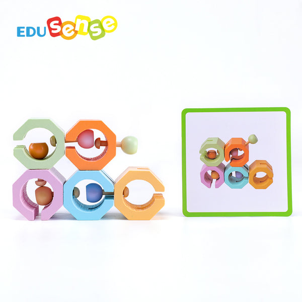 Edusense Building Blocks String Toy