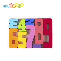 Edusense Early Educational Toy 3D Number Blocks Math Silicone Building