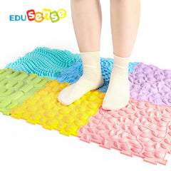 Edusense Massage Sensory Floor Mats Orthopedic Massage Puzzle Floor Mats (6 pcs)