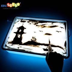 Edusense Sensory Magic Sand Set LED Light Box