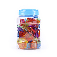 Edusense Transparent Pattern Blocks Tangram Toys