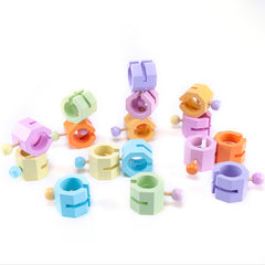 Edusense Building Blocks String Toy
