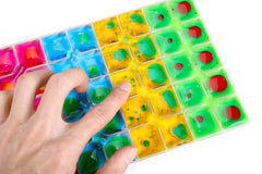 Edusense Sensory Liquid Toy Translucent Stress Relief Shape