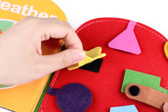 Edusense Giraffe Style Felt Quiet Book