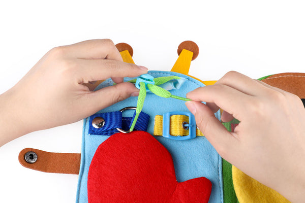 Edusense Giraffe Style Felt Quiet Book