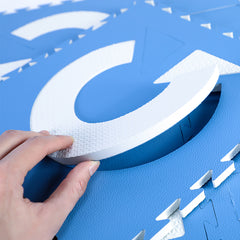 Edusense Route Interlocking Play Mat Foam Puzzle Mat