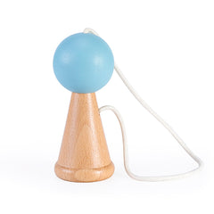 Edusense Wooden Balance Training Equipment Ice Cream Toss and Catch Skill Ball