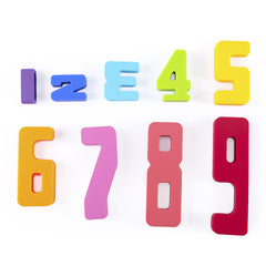 Edusense Early Educational Toy 3D Number Blocks Math Silicone Building