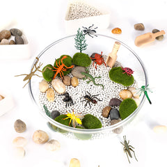 Edusense Montessori Sensory Box Learning Counting Sorting Tray Toy