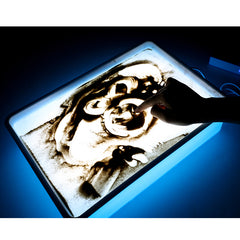Edusense Sensory Magic Sand Set LED Light Box