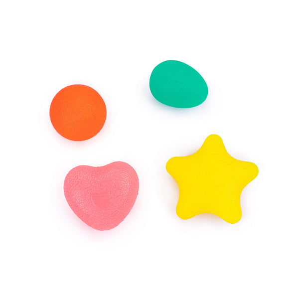 Edusense Hand Exercise Balls Finger Squeeze Balls (4 PCS)
