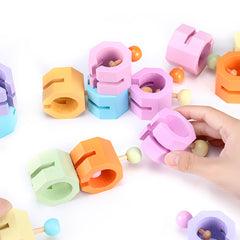 Edusense Building Blocks String Toy