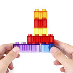Edusense Educational Toy Transparent Building Blocks
