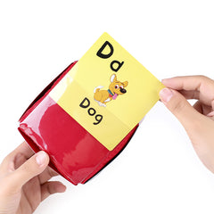 Edusense Alphabet Dice Educational Cognitive Cards Flash Card Readers