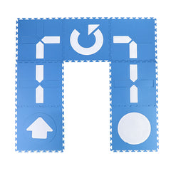 Edusense Route Interlocking Play Mat Foam Puzzle Mat