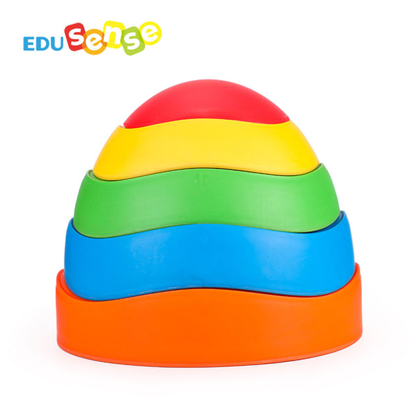 Edusense Rainbow Balance Stepping Stones