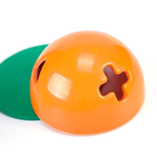 Edusense Wooden Rainbow Matching Sorting Stacking Bowls Toy