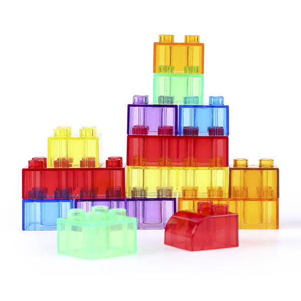 Edusense Educational Toy Transparent Building Blocks