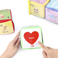 Edusense Alphabet Dice Educational Cognitive Cards Flash Card Readers