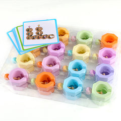 Edusense Building Blocks String Toy