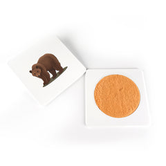 Edusense Animal Print Hand Perception Development Mats (6 PCS)