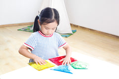 Edusense Glitter Sensory Liquid Filled Shapes (6 PCS)