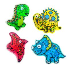 Edusense Dinosaur Sensory Liquid Gel Filled Toys (4 PCS)