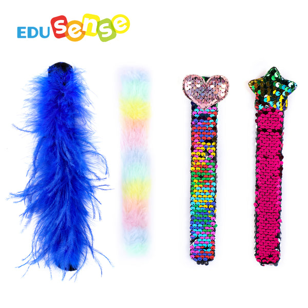 Edusense Furry Glitter Hand Clap Circle Toy